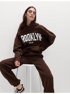 Marks & Spencer Pamuk Karışımlı Kapüşonlu Sweatshirt