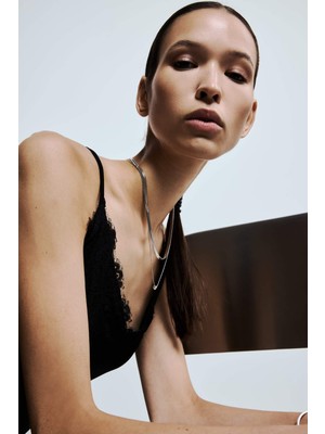 DeFacto Kadın Silver 2'li Çelik Kolye G2861AXNS