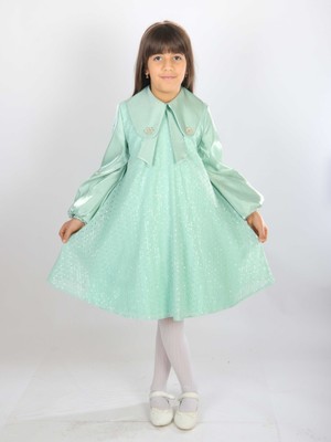 Kız Çocuk Elbise 7-11 Yaş 26571