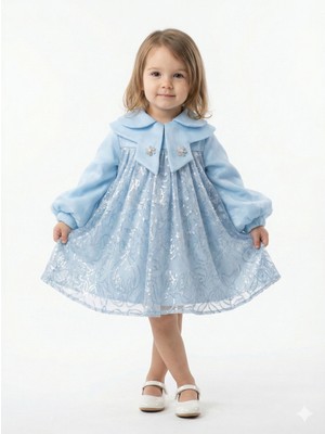 Kız Çocuk Elbise 2-6 Yaş 2610