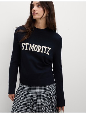 Marks & Spencer Air‑yarn Yuvarlak Yaka Kayak Kazağı