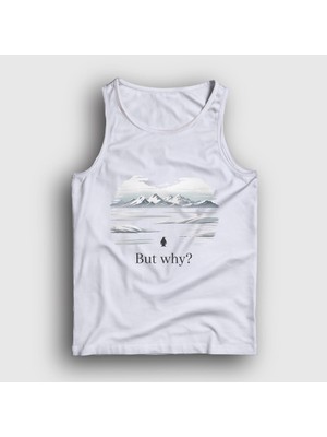 Presmono Unisex Beyaz But Why V2 Nihilist Penguin Penguen Atlet