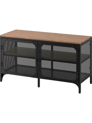 Tv Sehpası, Siyah, 100X36X54 cm