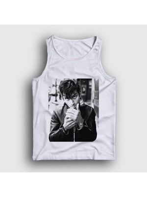 Presmono Unisex Beyaz Alex Turner Arctic Monkeys Atlet