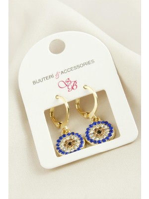 Nacario Nazar Taşlı Küpe