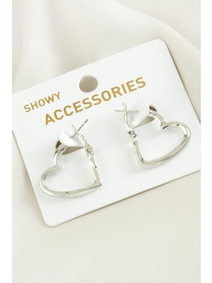 Nacario Kalp Metal Küpe 2 cm