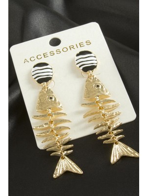 Nacario Kılçık Mineli Küpe