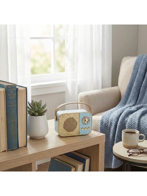 Esranın Dünyası LED Aydınlatmalı Hoparlör Mavi RSFTA34-ESRDNS