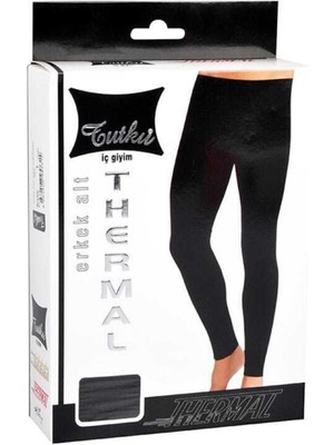 Tutku Erkek Thermal Tayt Siyah Renkli Standart Beden ile Konforlu İç Giyim Seçeneği