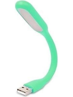 PremiumPort Esnek USB LED Okuma Lambası, Yeşil, Taşınabilir ve Kullanışlı