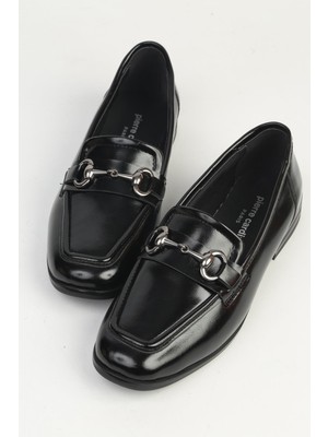 Benetton Pierre Cardin Kadın Siyah Loafer PC-55704