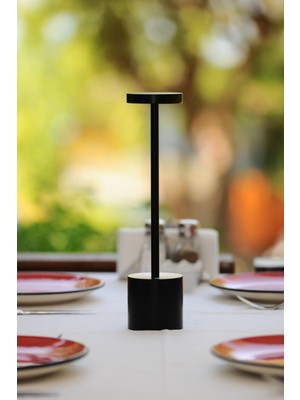 PremiumPort Taşınabilir Şarjlı LED Masa Lambası, Enerji Tasarruflu ve Şık Tasarım