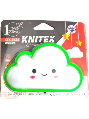 PremiumPort Yumuşak Işıklı Bulut Tasarımlı Uyku Lambası, Şık ve Rahatlatıcı Ortam Sağlar