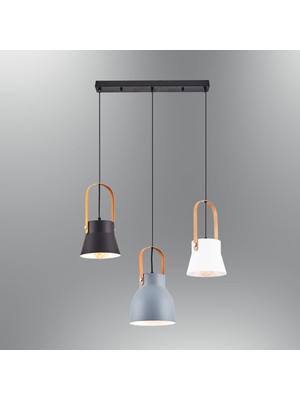 PremiumPort Şık 3’lü Sıralı Sarkıt Aydınlatma Seti, Modern Dekorasyon Için Ideal