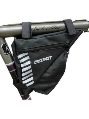 Xbyc 827 Bisiklet Üçgen Çanta Suluklu Siyah Beyaz