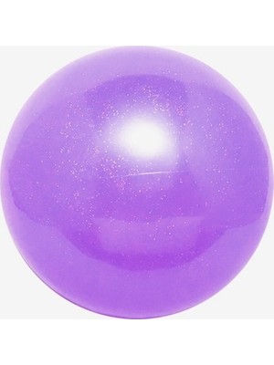 Gymo Cimnastik Topu 16cm Simli Lila