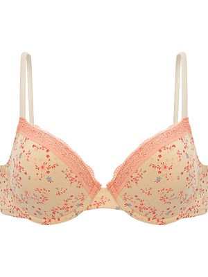 Wonna Alba Cotton Baskılı Desteksiz Maksimum Kavrama ve Kusursuz Form - 2742 Ten