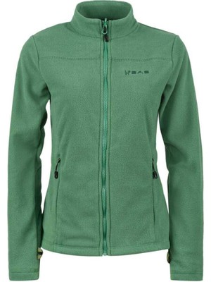 2AS Cara Kadın Tam Fermuarlı Ince Polar Sweatshırt