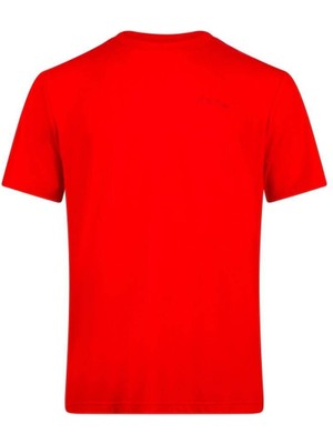 2AS Viloft Sıfır Yaka Kırmızı Erkek T-Shirt