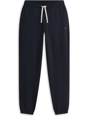 Tommy Hilfiger Erkek Lacivert Tommy Hilfiger  Essentıal Fleece Swe Erkek Lacivert Eşofman Alt