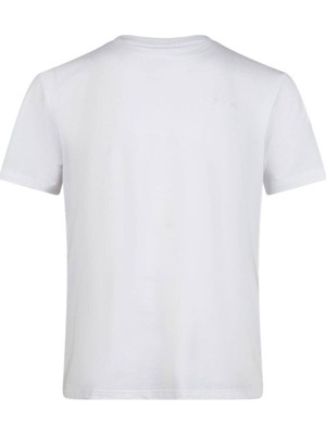 2AS Viloft Sıfır Yaka Beyaz Erkek T-Shirt