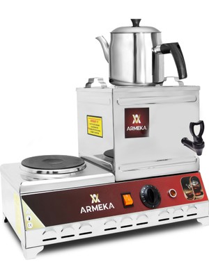 Allians 10 Litre Çay Kazanı Pleytli ve Musluklu, Pratik ve Kullanışlı
