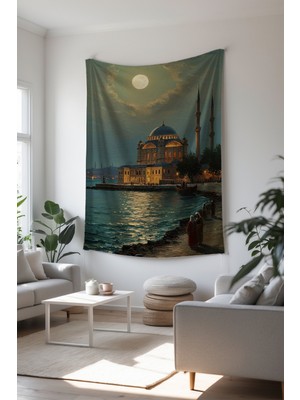 Charmbi Islami Duvar Örtüsü – Dekoratif Modern Renkli Tasarımlar Huzur Dolu Duvar Örtüsü