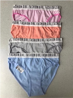 Tutku 12'li Paket Bayan Kadın Desenli Bikini Külot Asorti Kilot-Karışık Desen-S/m