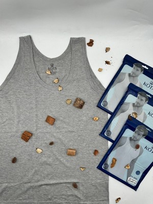 Kota 1030 Erkek Penye Atlet Gri