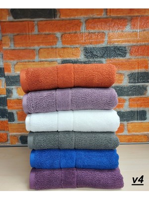 Özdilek Svv Border -6 Lı- Kalın & Yumuşak El Yüz Havlusu (40X76) - V4