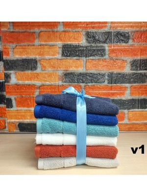 Özdilek Svv Border -6 Lı- Kalın & Yumuşak Mutfak Havlusu (33X33) - V1