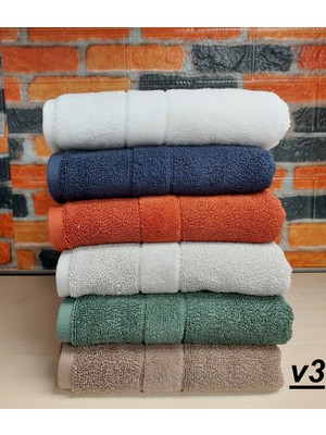 Özdilek Svv Border -6 Lı- Kalın & Yumuşak El Yüz Havlusu (40X76) - V3