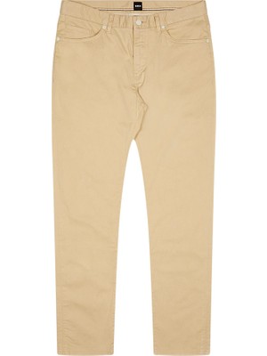 Boss Erkek Denim Normal Belli Düz Model Günlük Kullanım Bej1 Jeans 50505445-276