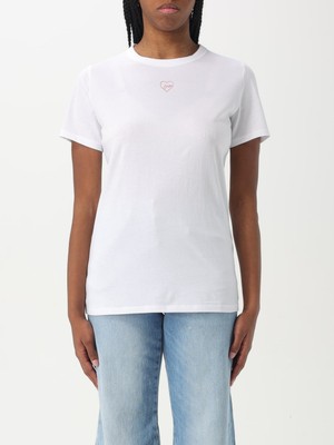 Boss Kadın Dar Kalıp %100 Pamuklu Dark Kalıp Kısa Kollu Beyaz T-Shirt 50540260-100