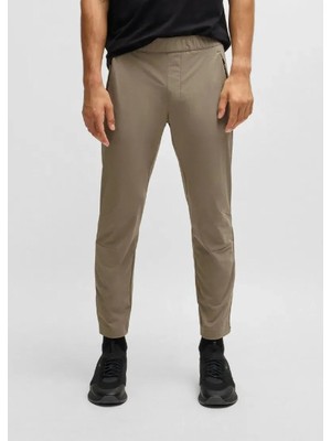 Boss Erkek Dokuma Kumaş  Normal Bel  Düz Model Yeşil Pantolon 50529668-334