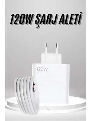 Type C Yüksek Hızlı Şarj Aleti Beyaz 120W Ultra Uzun Ömürlü - Lisinya