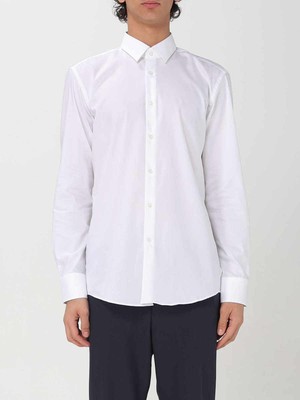 Boss Erkek Regular Fit Pamuklu Uzun Kollu Beyaz Gömlek 50533018-100