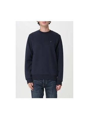 Boss Erkek Düz Model Bisiklet Yaka Uzun Kol Lacivert1 Sweatshirt 50520302-406