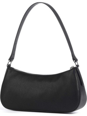 Hugo Kadın Tek Omuz Askılı Fermuar Kapamalı Siyah Omuz Çantası 50516666-001