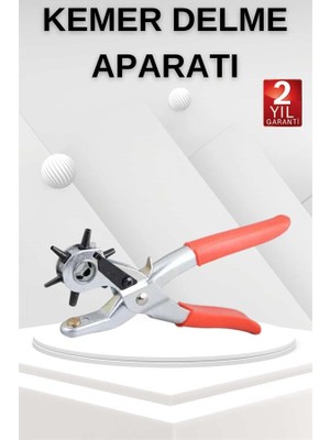 Kemer Delme Makinesi Aleti Kemer Delme Pensi Kumaş Kemer Ayakkabı Deri - Lisinya