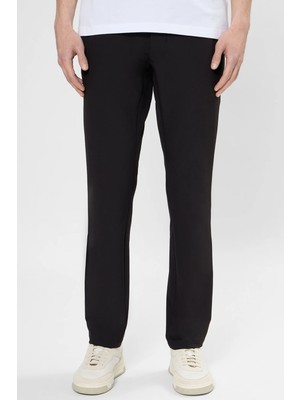 Boss Erkek Normal Kalıp Düz Paça Siyah Pantolon 50551949-001