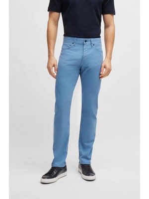 Boss Erkek Denim Normal Belli Düz Model Günlük Kullanım Mavi1 Jeans 50505445-450