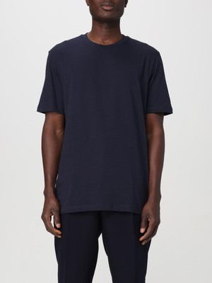 Boss Erkek Regular Fit Pamuklu Yuvarlak Yakalı Kısa Kollu Lacivert T-Shirt 50468972-404