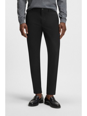 Boss Erkek Normal Bel Daralan Paça Düz Model Cep Detay Siyah Pantolon 50543945-001