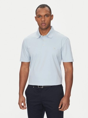 Boss Erkek Polo Yaka Düğme Kapamalı Kısa Kol Mavi Polo Yaka T-Shirt 50520297-454