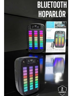 Bluetooth  Hoparlör Mikrofonlu Speaker Taşınabilir Şarjlı - Lisinya