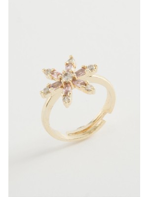 Nacario Lotus Zirkon Taşlı Yüzük