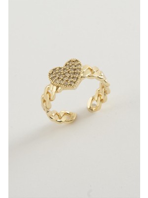 Nacario Kalp Zirkon Taşlı Yüzük