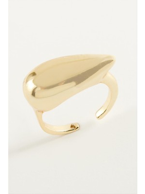 Nacario Su Damlası Metal Yüzük