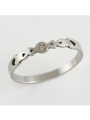 Nacario Ok Lüks Çelik Yüzük